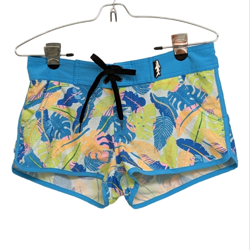 Maui and Sons Aloha Print Surf Shorts